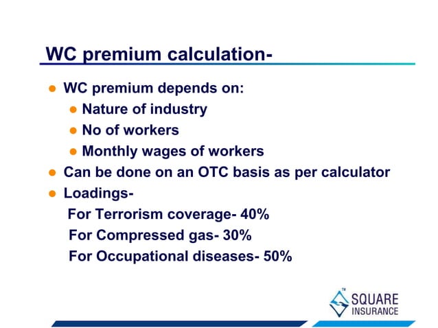 Workmen Compensation Insurance | PPSX