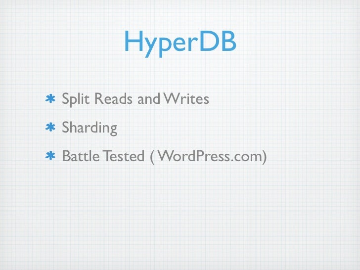 WordPress: Performance, Optimization & Scaling slideshare - 웹