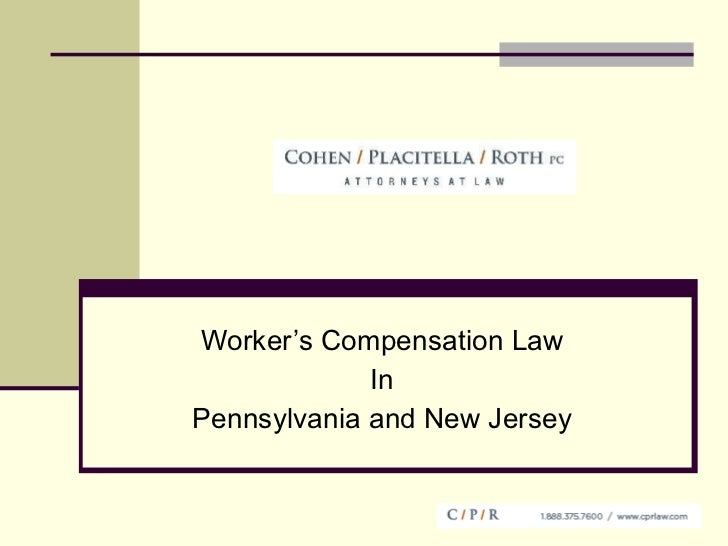 Workers' Compensation Law in Pennsylvania and New Jersey