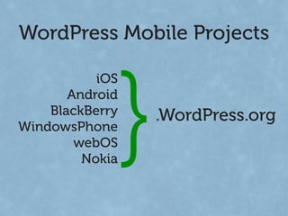 Make your blog mobile-
friendly. Don’t create a
    “mobile version”!
 