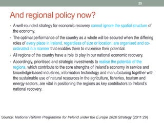And regional policy now?<br />A well-rounded strategy for economic recovery cannot ignore the spatial structure of the eco...