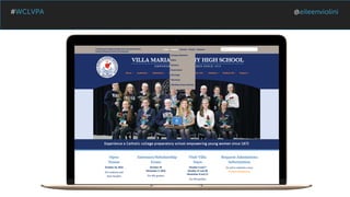 #WCLVPA @eileenviolini
 