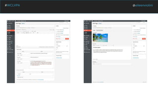 #WCLVPA @eileenviolini
 