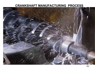 CRANKSHAFT MANUFACTURING PROCESS
191
 