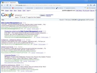Web Content Management