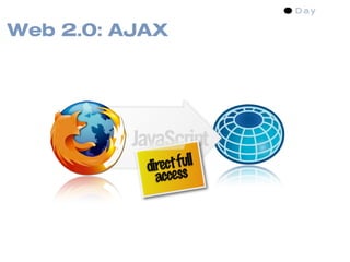 Web 2.0: AJAX




          JavaScript
                ct full
            dire ss
              acce
 