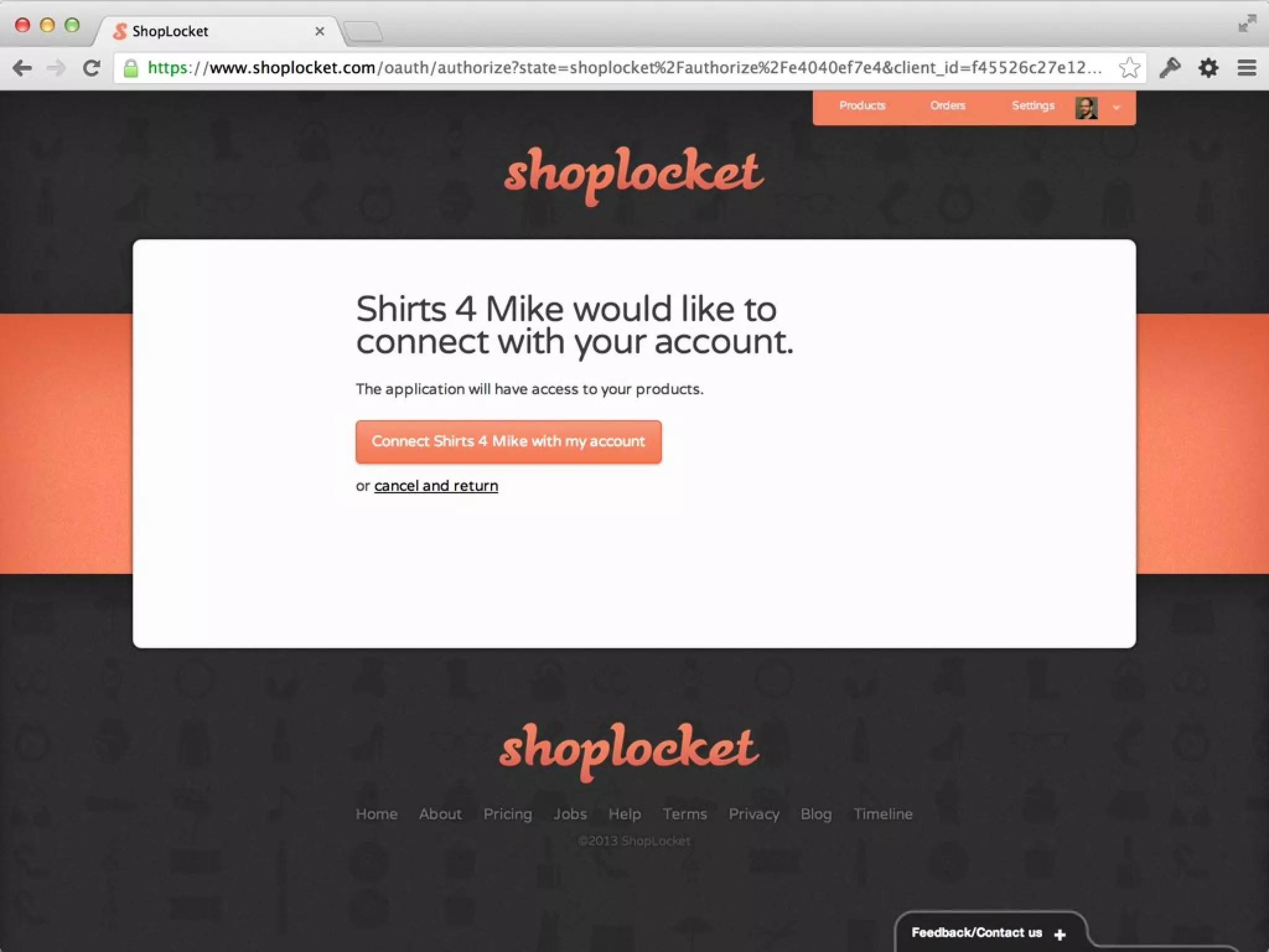 /? code = 53fe... & state = auth...
 