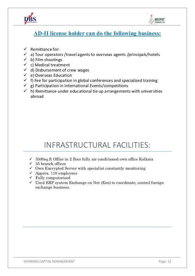 Working Capital Management In Forex - 