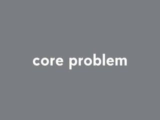 core problem
 