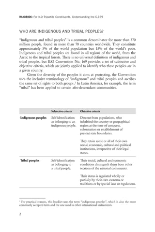Understanding the Indigenous and Tribal Peoples Convention, 1989 (No ...
