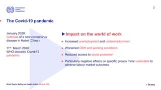 In the face of a pandemic: Ensuring Safety and Health at Work | PPTX