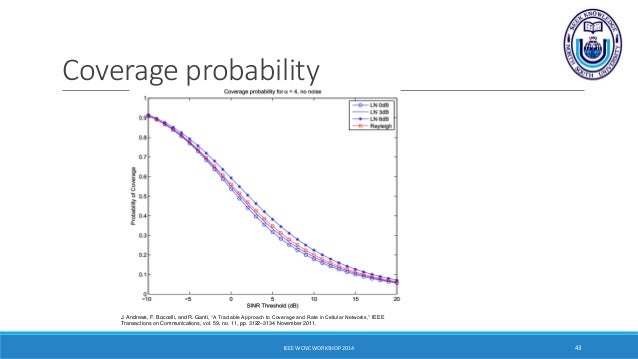 r probability coverage WCNC