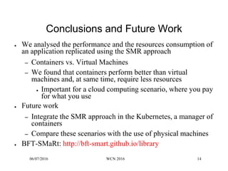 Practical Aspects of State Machine Replication Virtualization | PDF