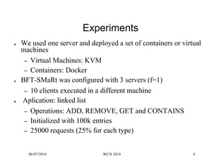 Practical Aspects of State Machine Replication Virtualization | PDF