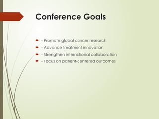 World Conference on Oncology & Cancer Care | PPTX