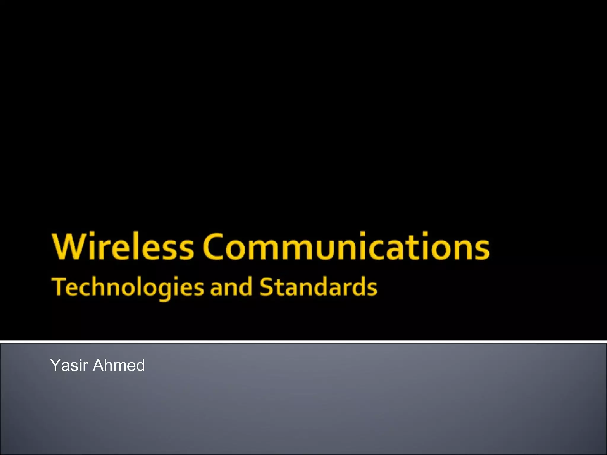 Wireless Communications | PPT
