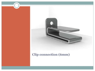 Clip connection (6mm)