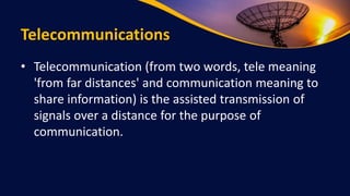 Satellite Communication || Wireless Communication | PPTX