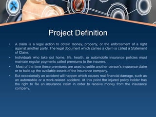 Web Based Claim Processing System | PPTX