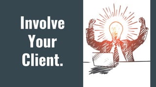 Creating Content in Your Client's Voice | WCRaleigh Slide 10