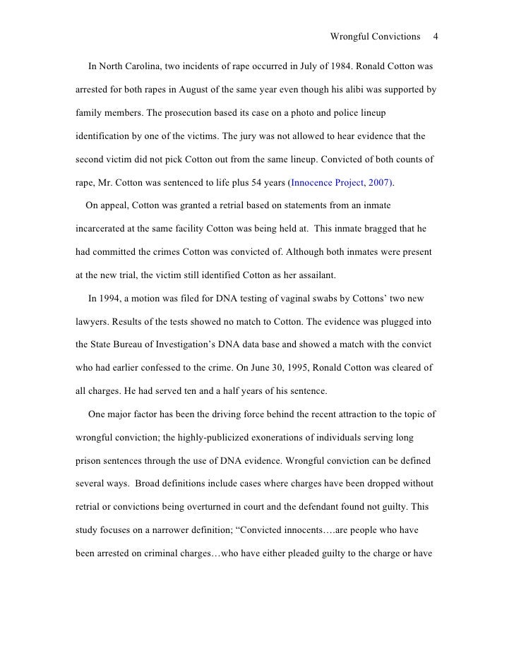 Dna thesis statement