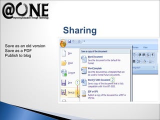 Save as an old version
Save as a PDF
Publish to blog
 