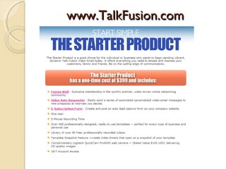 www.TalkFusion.com
 