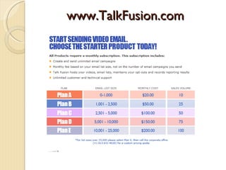 www.TalkFusion.com
 