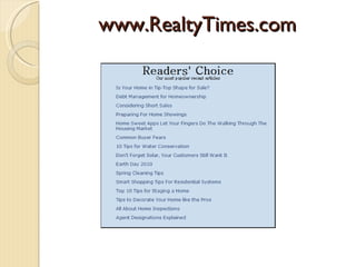 www.RealtyTimes.com
 