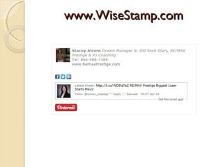 www.WiseStamp.com
 