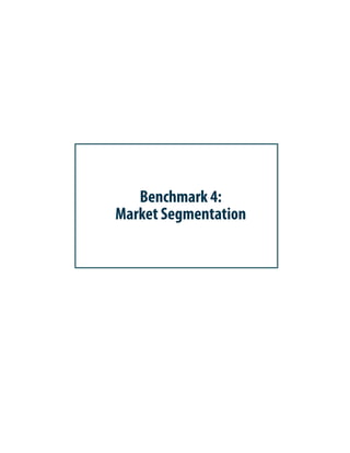 Benchmark 4:
Market Segmentation
 
