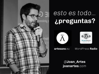 WordCamp Santander 2017: Gestionando proyectos WordPress sin estrés