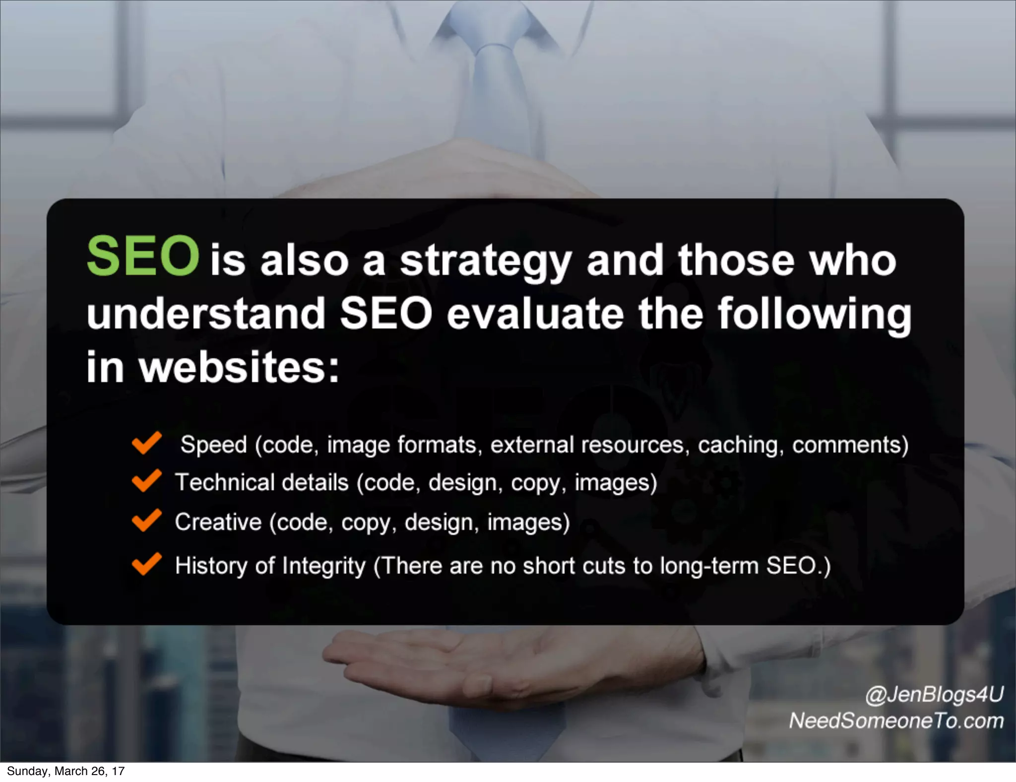 Sunday, March 26, 17
 