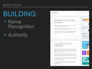@CDILS #WCSD
▸ Name
Recognition
▸ Authority
BUILDING:
 