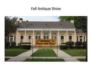 Fall Antique Show

 