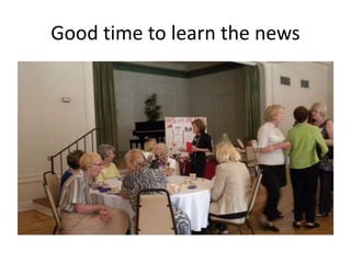 Good time to learn the news

 