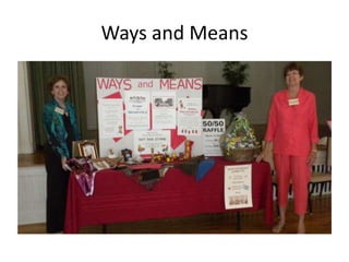 Ways and Means

 