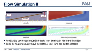 Design of a solar air heater using feature-mapping methods | PDF