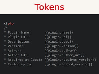 Tokens
 