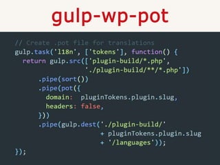 gulp-wp-pot
 
