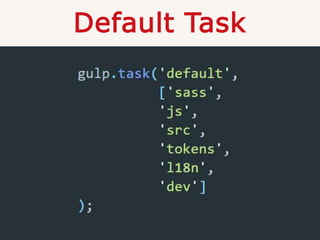 Default Task
 