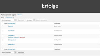 Erfolge
 