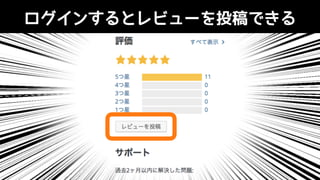 ログインするとレビューを投稿できる
 