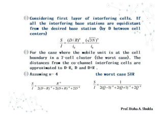 Wc the cellular concept  system design fundamentals