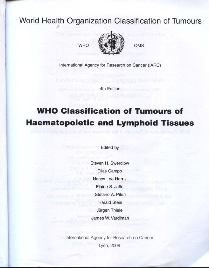 Download 'n' Read - WHO Classification Of Tumours Of Haematopoietic And ...