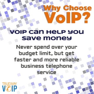 VoIP can help you save money