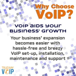 VoIP aids your business' growth