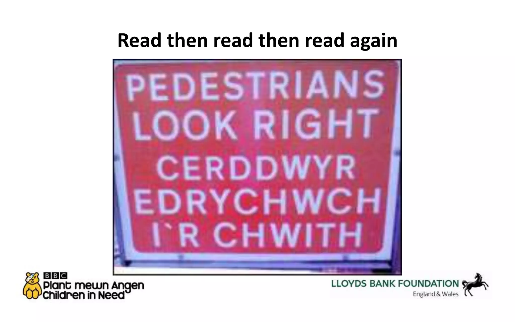 Read then read then read again 
 