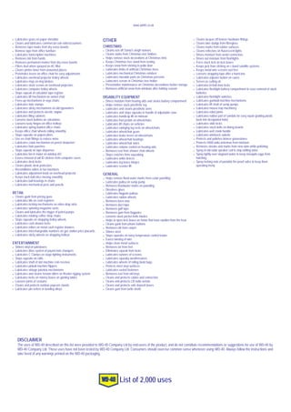 Wd 40 2000+Uses List | PDF