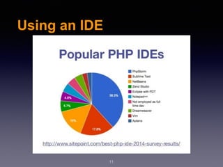 Using an IDE
11
 